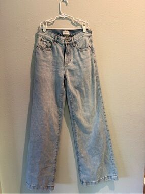 PacSun Light Blue Wide Leg Jeans for Women